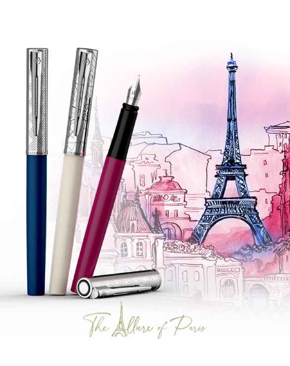 Allure Deluxe dolma kalem Paris'ten ilham aldı